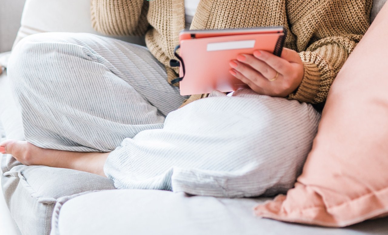 Bambook op bed