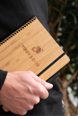 bambook notebook with your logo