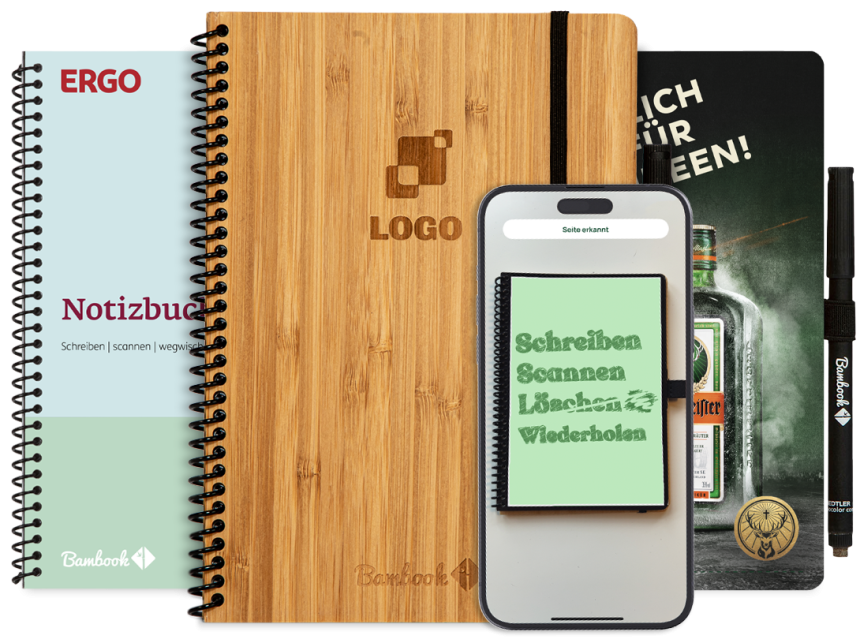 Bambook mit ihrem Logo