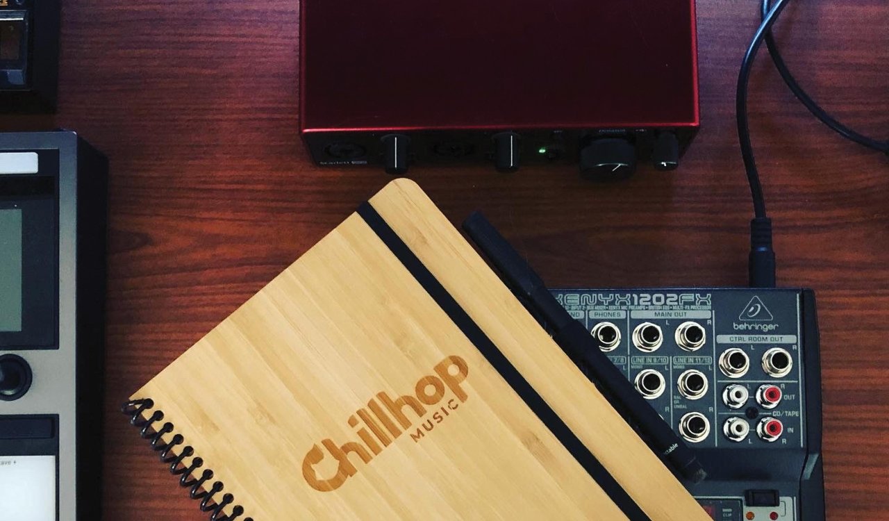 Chillhop limited edition Bambook notebook