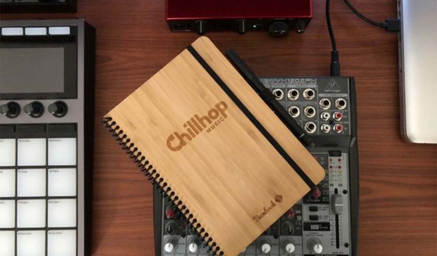 Chillhop limited edition Bambook notebook