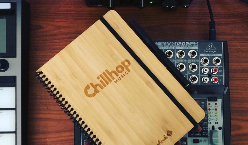 Chillhop limited edition Bambook notebook