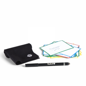 Erasable Flashcards for studying, brainstorming or presentations. 