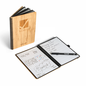 Bambook do-book is een herbruikbare planner met uitwisbare pagina's