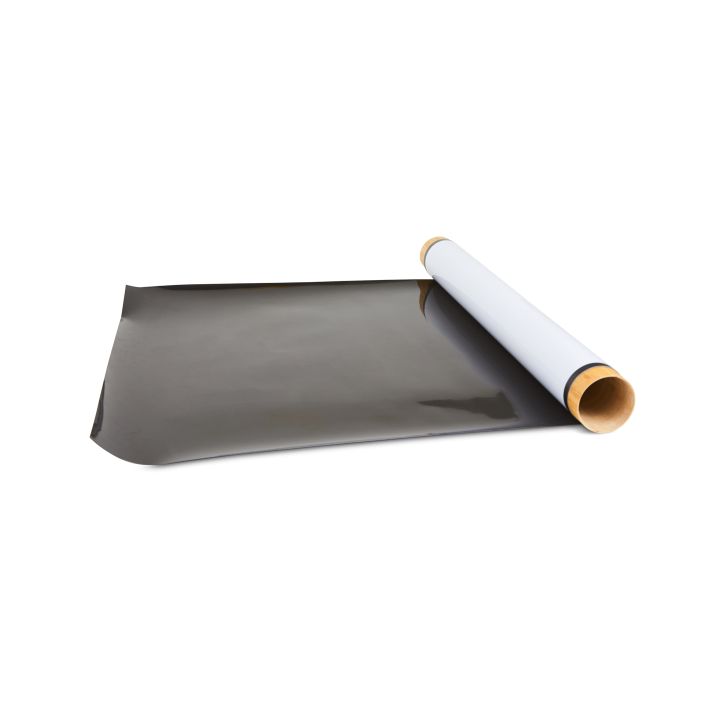 Roll out stick-on sheet