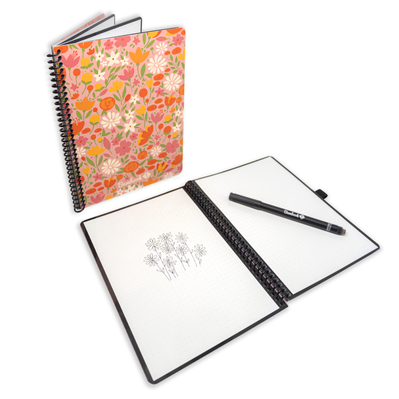 Bambook Floral Notebook