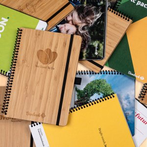 Bambook notebooks customized