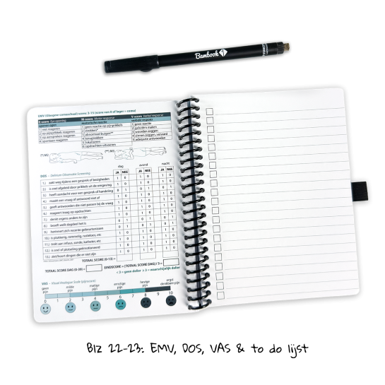 Bambook Esculaap notitieboek voor verpleegkundigen