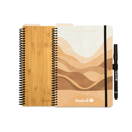 Erasable lifestyle planner front