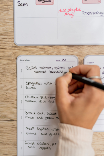 Sticky Meal Planner