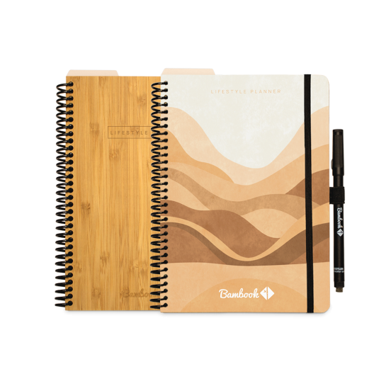 Erasable lifestyle planner front