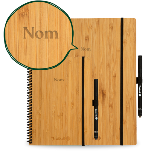 Bambook Cahier avec Nom