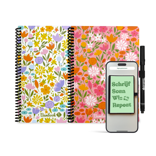 Bambook Floral Notitieboek