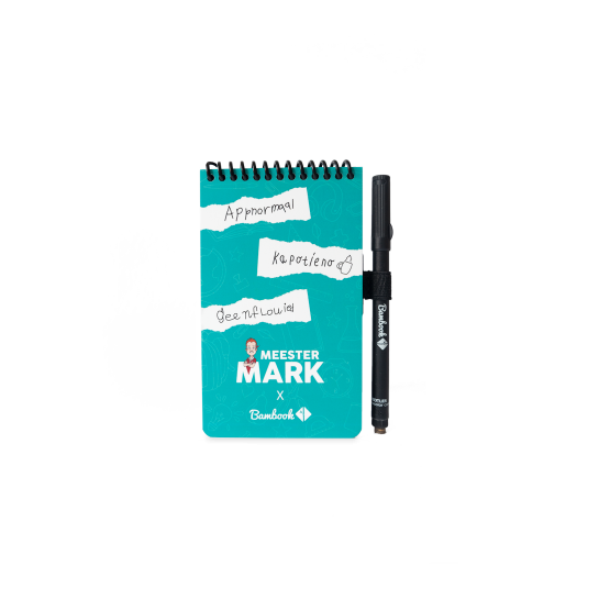 Meester Mark &amp; Bambook Pocket Notitieboek