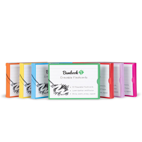 Bambook Flashcards Single Colour