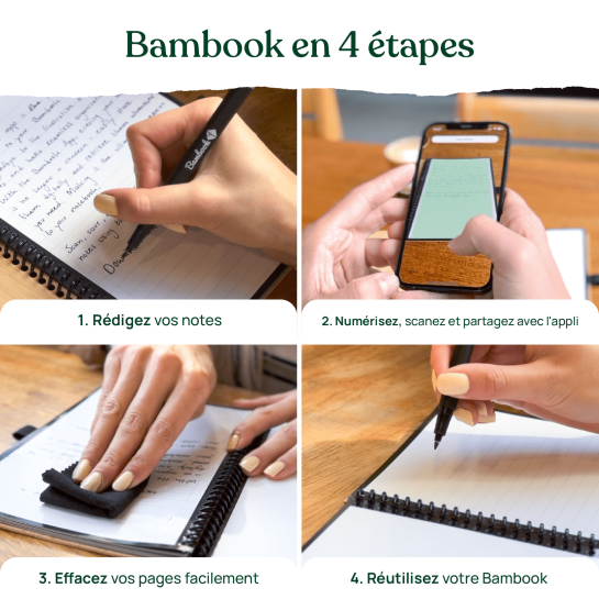 Cahier Bambook Colourful