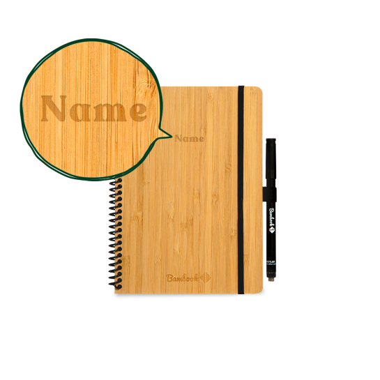 Bambook with name 