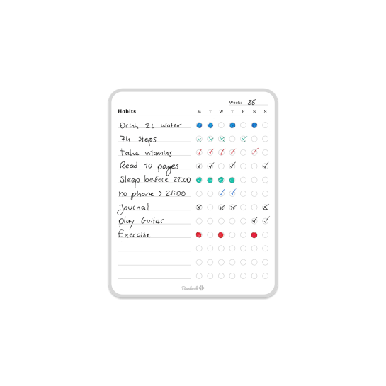 Bambook Sticky Planner (blank)