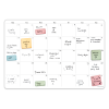 Sticky Monthly Planner - Vignette