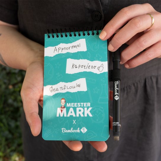 Meester Mark &amp; Bambook Pocket Notitieboek