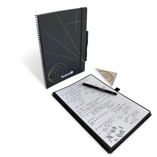 Bambook Maths Graph Paper Notebook