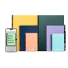 Bambook Colourful Notebook - Thumbnail