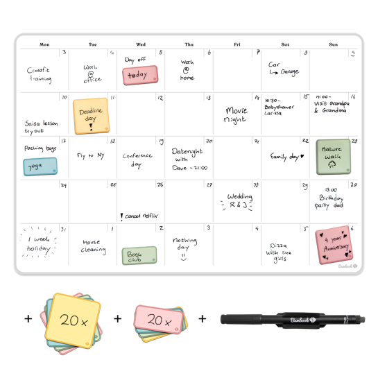 Sticky Whiteboard Starterset