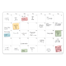 Sticky Whiteboard Maandplanner