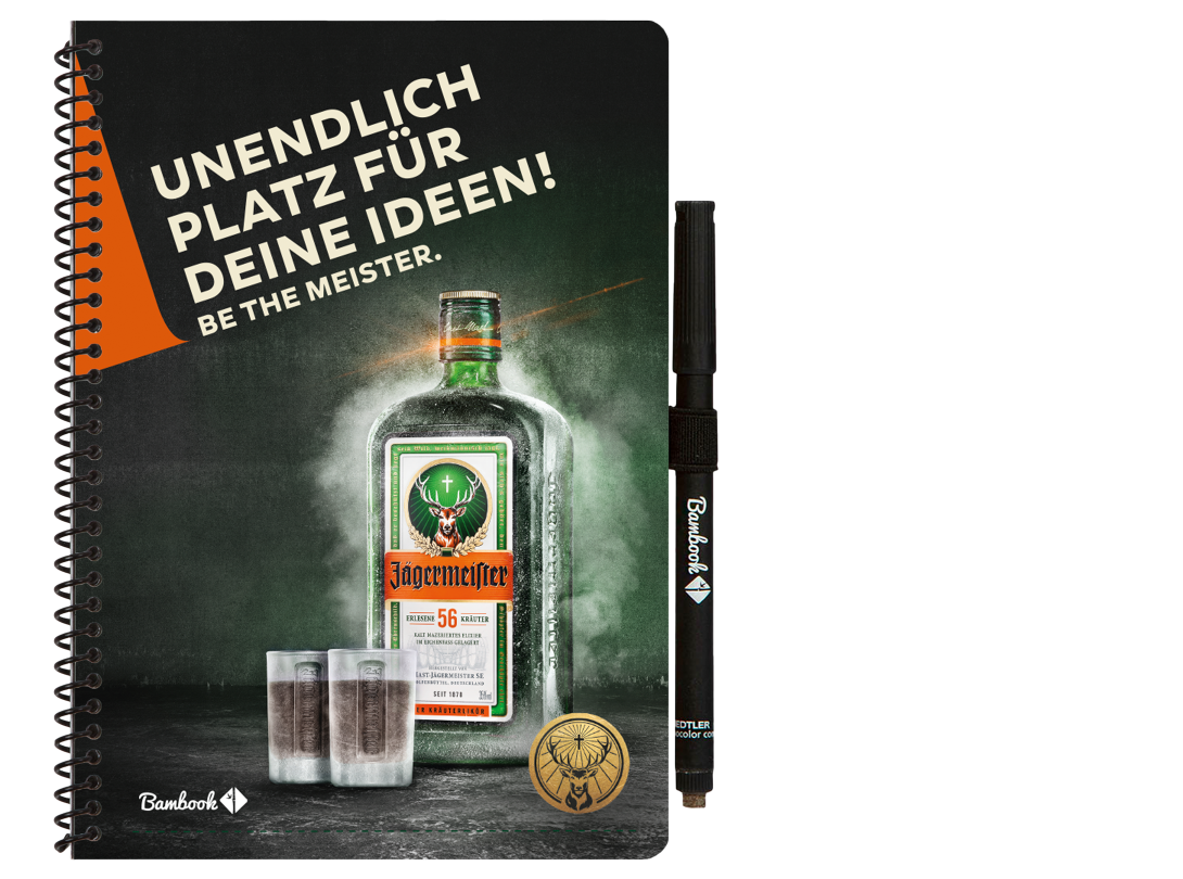 Bambook Jagermeister Notebook