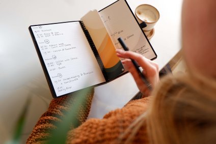 Erasable notebook