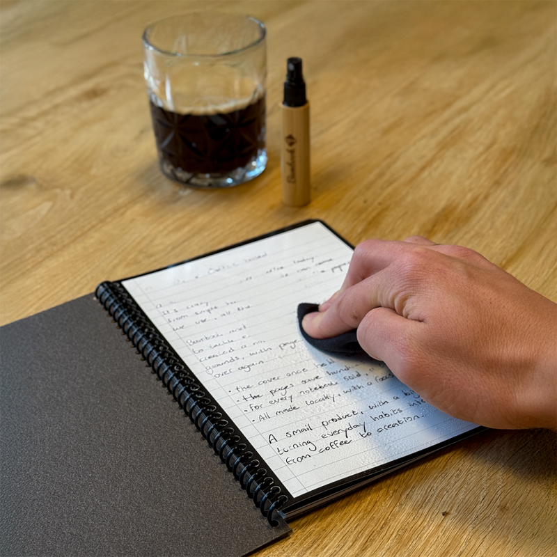 Erasing Coffee Based Bambook